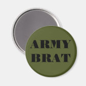 Magnet Army Brat (Recto/Verso)