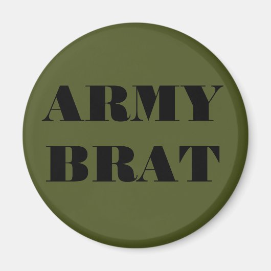 Magnet Army Brat (Devant)