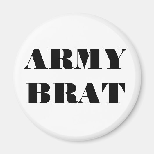 Magnet Army Brat (Devant)