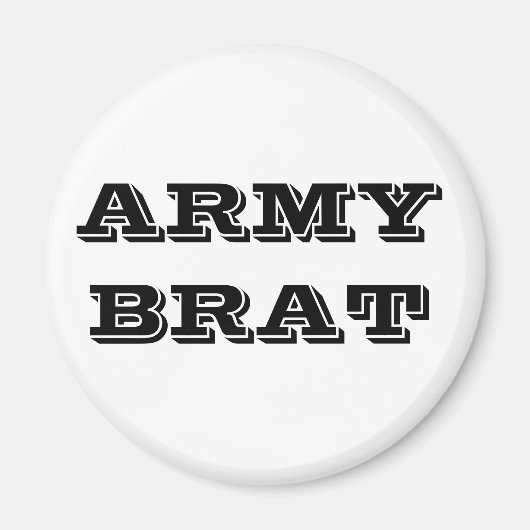 Magnet Army Brat Magneet (Voorkant)