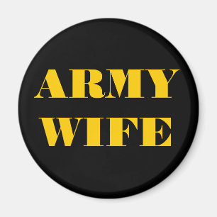 Magnet Army Wife Magneet
