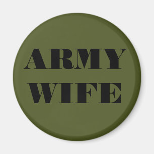 Magnet Army Wife Magneet