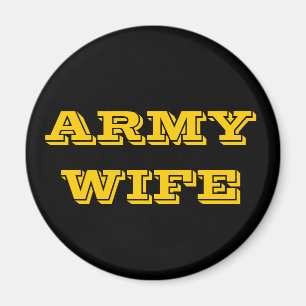 Magnet Army Wife Magneet