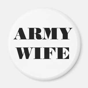 Magnet Army Wife Magneet