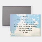 Magnet - "Aroma" Magneet (Voorkant / Achterkant)