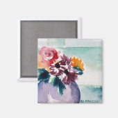 MAGNET AUX FLEURS (Recto/Verso)