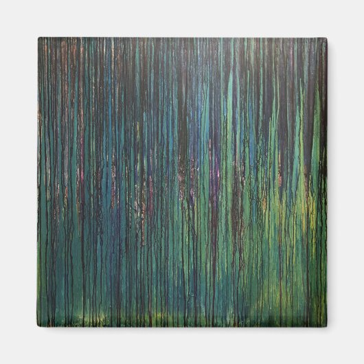 Magnet avec Johnson Abstrait Artwork (Devant)