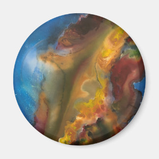 Magnet avec Johnson Abstrait Artwork