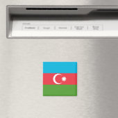 Magnet avec le drapeau de l'Azerbaïdjan (In Situ (Lave-vaisselle))