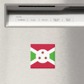 Magnet avec le drapeau du Burundi (In Situ (Lave-vaisselle))