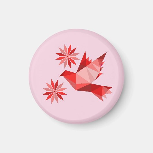 MAGNET AVEC OISEAUX (Devant)