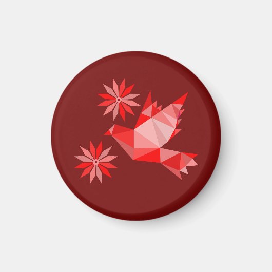 MAGNET AVEC OISEAUX (Devant)