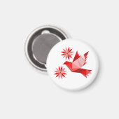 MAGNET AVEC OISEAUX (Recto/Verso)