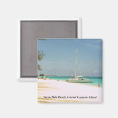 Magnet avec photo Grand Cayman (Recto/Verso)