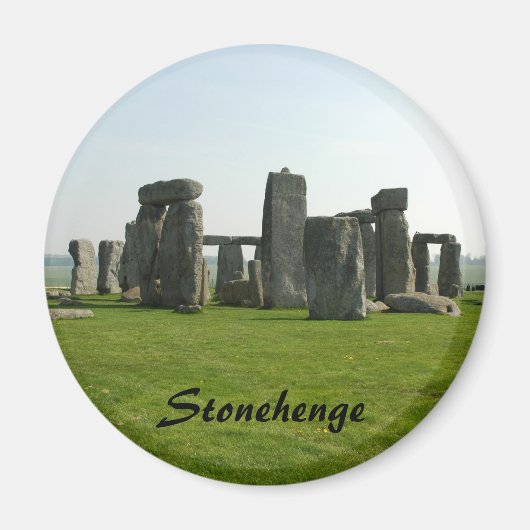 Magnet avec photo Stonehenge (Devant)