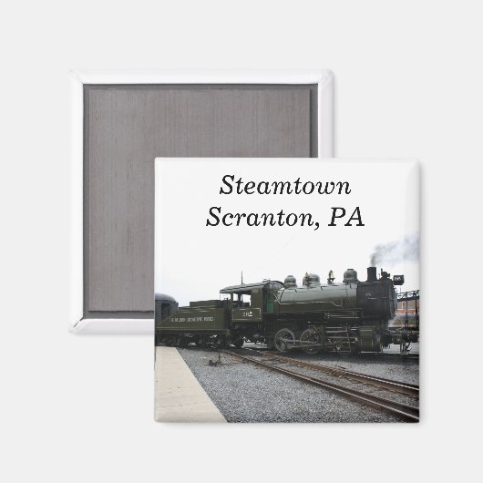 Magnet Baldwin Steamtown (Recto/Verso)