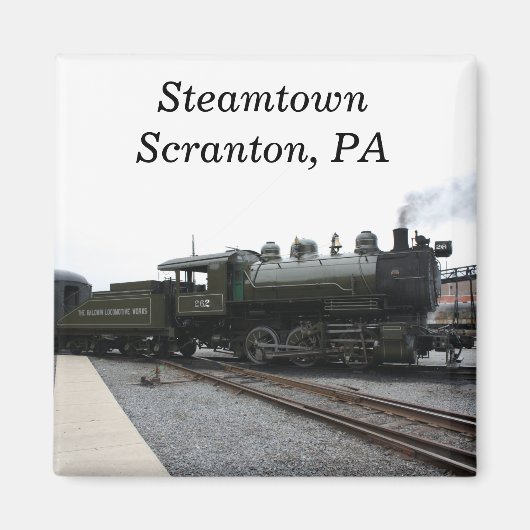 Magnet Baldwin Steamtown (Devant)