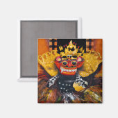 Magnet balinais Barong (Recto/Verso)