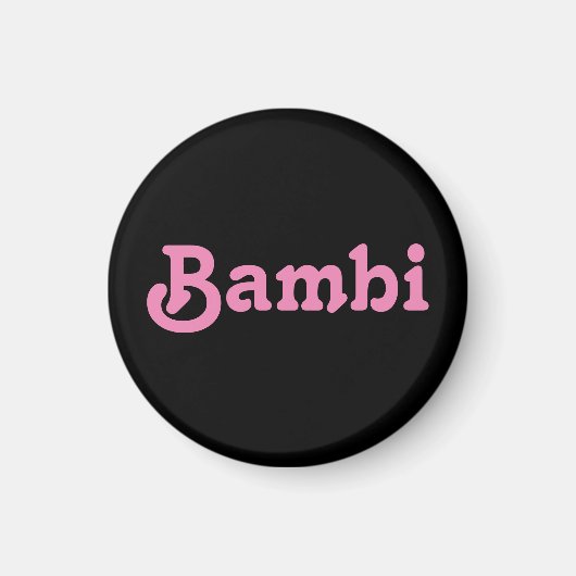 Magnet Bambi Magneet (Voorkant)