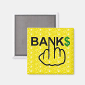 Magnet Banks Corrupt Magneet (Voorkant / Achterkant)