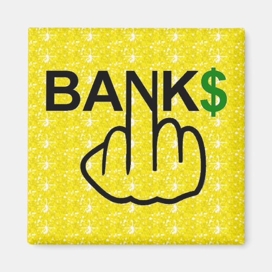 Magnet Banks Corrupt Magneet (Voorkant)