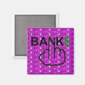 Magnet Banks Corrupt Magneet (Voorkant / Achterkant)