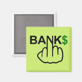 Magnet Banks Corrupt Magneet (Voorkant / Achterkant)