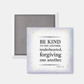 Magnet "Be Kind" Bible Verse Magneet (Voorkant / Achterkant)