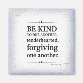 Magnet "Be Kind" Bible Verse Magneet