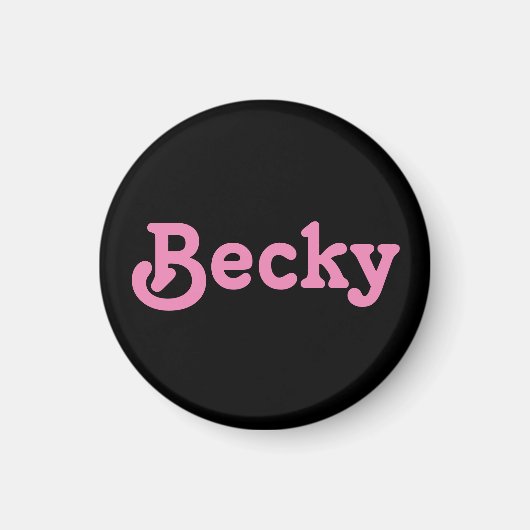Magnet Becky (Devant)