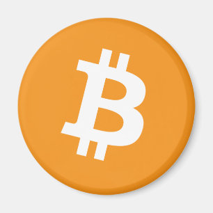 Magnet Bitcoin Oranje Cryptocurrency Magneet