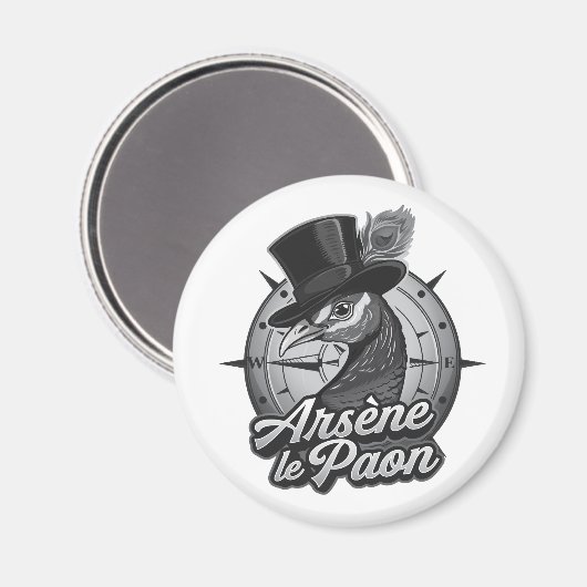 Magnet "Black & White" (Recto/Verso)