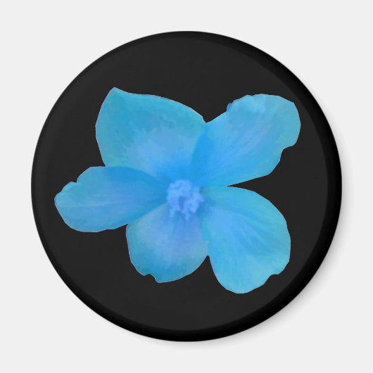Magnet Bleu Begonia (Devant)