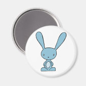 Magnet bleu Bunny (Recto/Verso)
