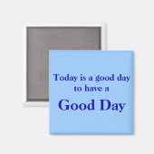 Magnet bleu de jour (Recto/Verso)