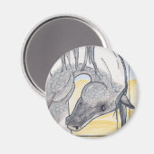 Magnet "Bortai bint Kumlik" Magneet (Voorkant / Achterkant)