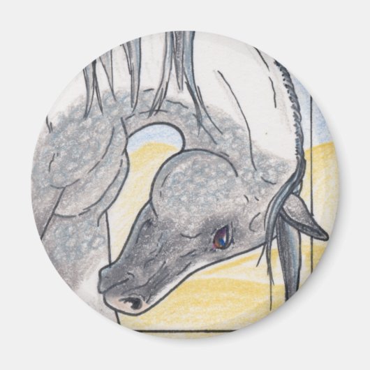 Magnet "Bortai bint Kumlik" Magneet (Voorkant)