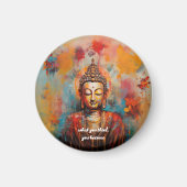 Magnet Bouddha coloré (Devant)