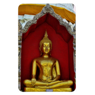 Magnet Bouddha Or