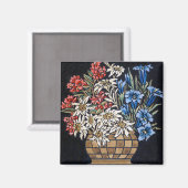 Magnet Bouquet Edelweiss (Recto/Verso)