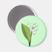 Magnet brin de muguet (Recto/Verso)