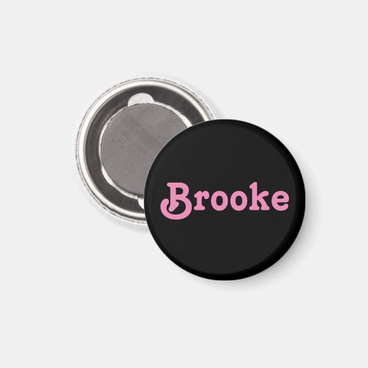 Magnet Brooke (Recto/Verso)