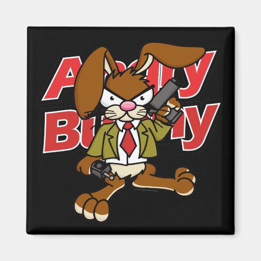 Magnet Bunny en colère 1 (Devant)