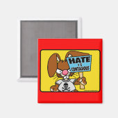 Magnet Bunny en colère 5 (Recto/Verso)