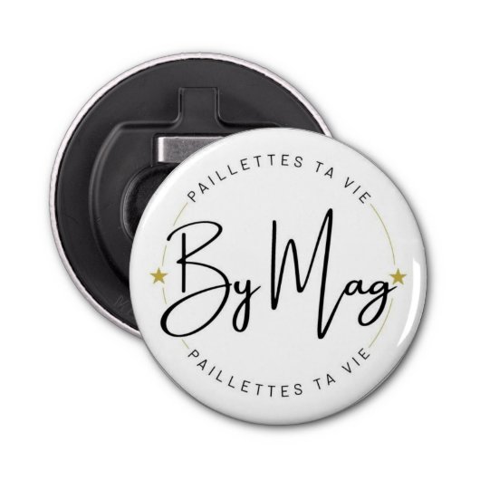 Magnet Button Flesopener (Voorkant)