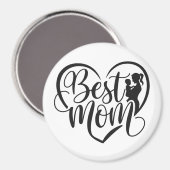 Magnet cadeau de la fête des mères (Recto/Verso)
