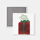 Magnet cadeau de Noël (Recto/Verso)
