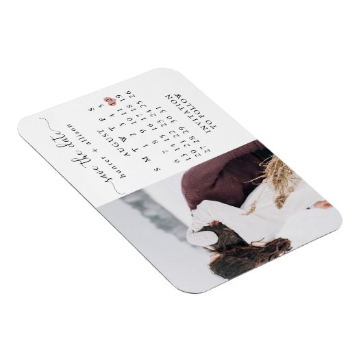 Magnet | Calendrier Enregistrer la date (Côté Droit)