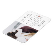 Magnet | Calendrier Enregistrer la date (Côté Gauche)