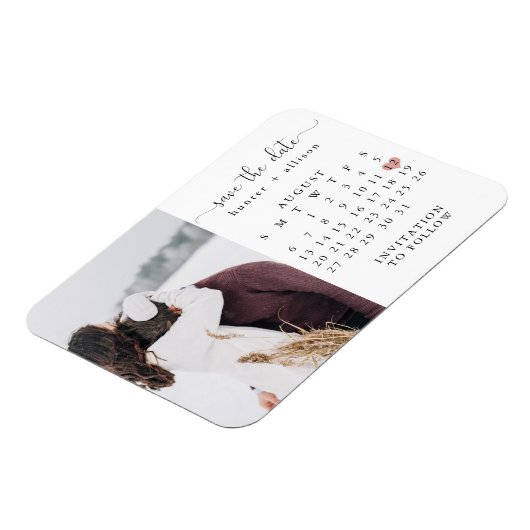 Magnet | Calendrier Enregistrer la date (Côté Gauche)